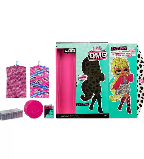 Игровой набор с куклой L.O.L. SURPRISE! серии O.M.G." - Дива" - 560562_2.jpg - № 2