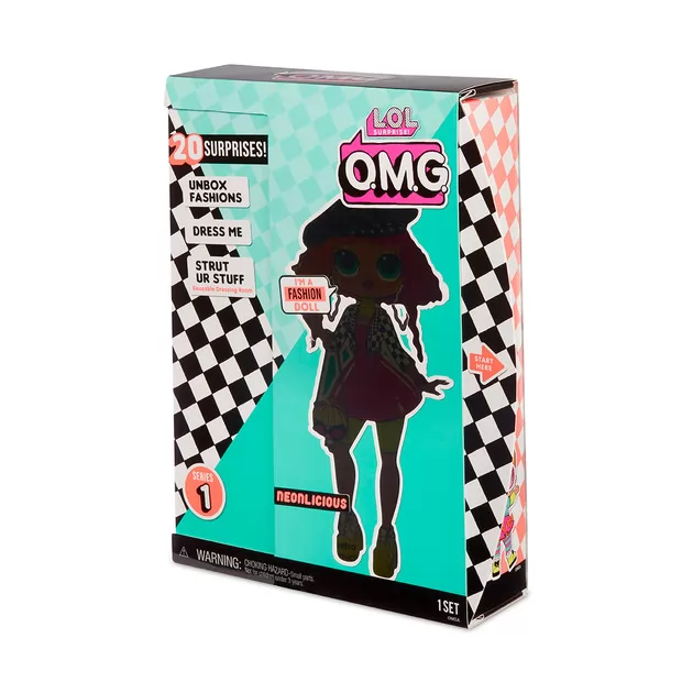 Игровой Набор С Куклой L.O.L. Surprise! Серии O.M.G. - Леди-Неон