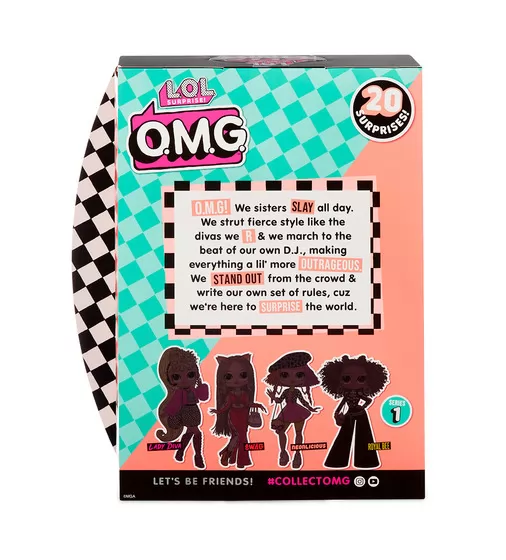 Игровой Набор С Куклой L.O.L. Surprise! Серии O.M.G. - Леди-Неон - 560579_12.jpg - № 12