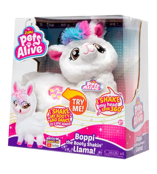Интерактивная Мягкая Игрушка Pets Alive – Танцующая Лама - 9515_4.jpg - № 4