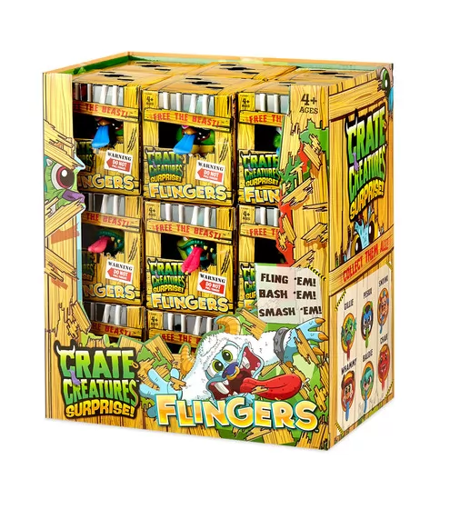 Интерактивная Игрушка Crate Creatures Surprise! Серии Flingers – Каппа - 551805-CA_3.jpg - № 3