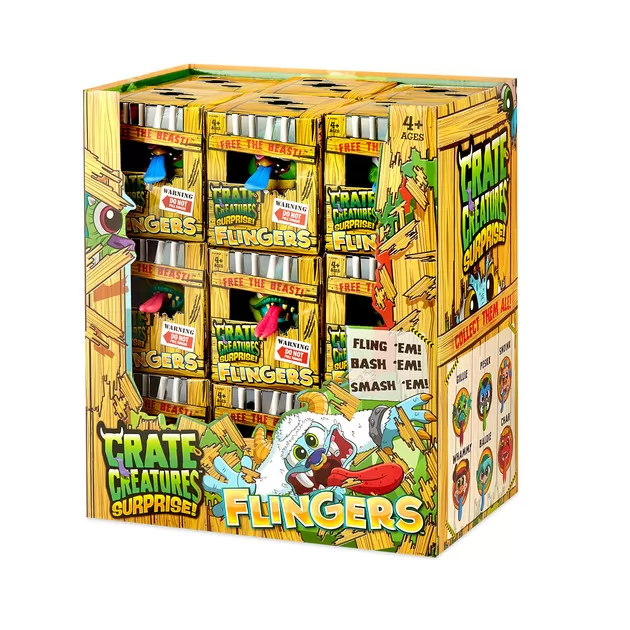 Интерактивная Игрушка Crate Creatures Surprise! Серии Flingers – Каппа