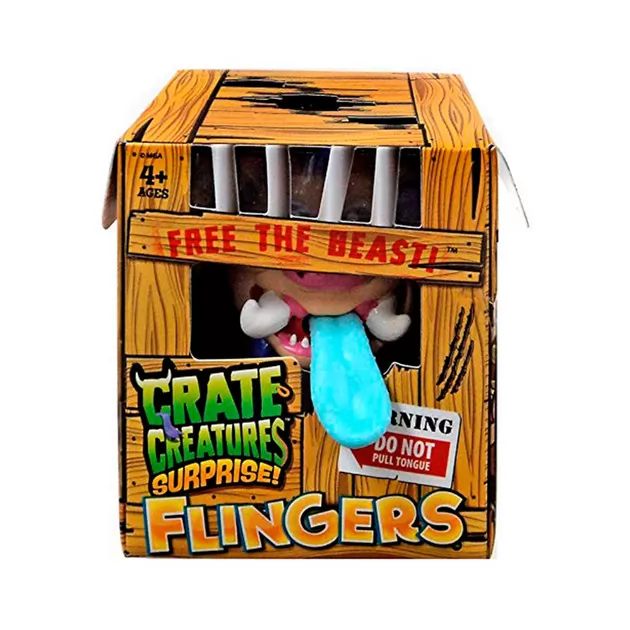 Интерактивная Игрушка Crate Creatures Surprise! Серии Flingers – Снорт Хог