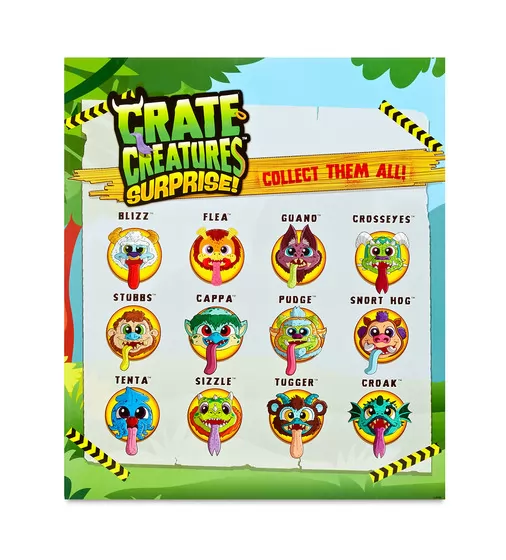 Интерактивная Игрушка Crate Creatures Surprise! Серии Flingers – Снорт Хог - 551805-SN_5.jpg - № 5