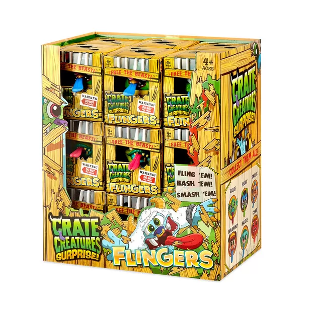 Интерактивная Игрушка Crate Creatures Surprise! Серии Flingers – Снорт Хог