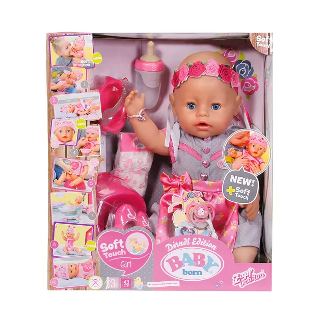 Кукла Baby Born Серии Нежные Объятия - Нарядная Малышка