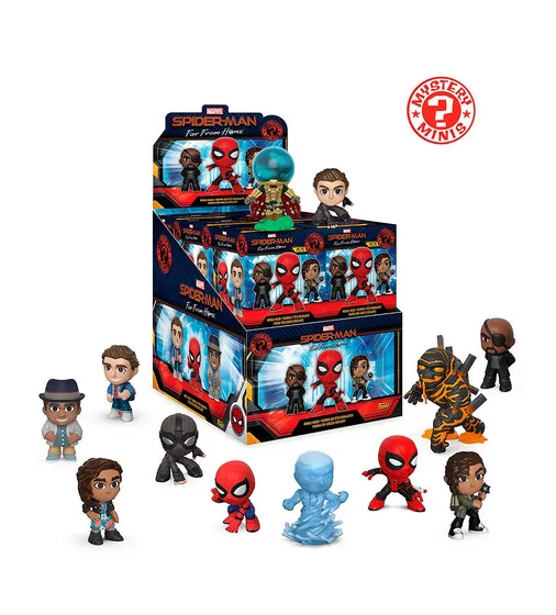 Игровая Фигурка Funko Mystery Minis - Человек-Паук: Вдали От Дома - 39351_1.jpg - № 1