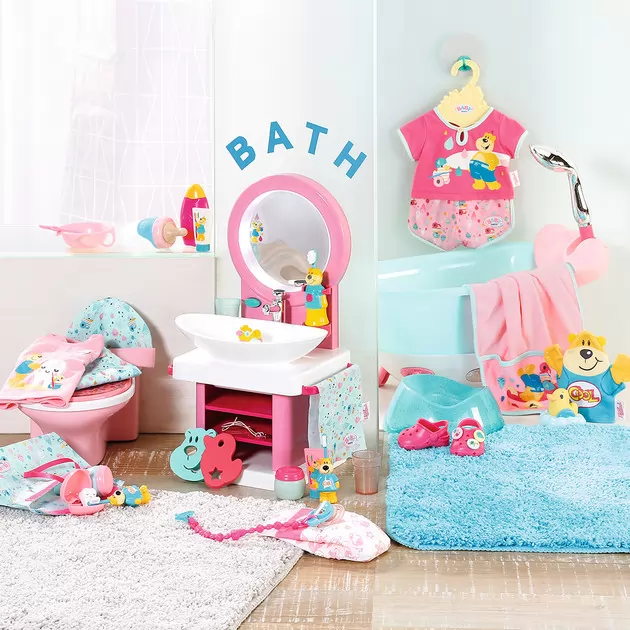 Интерактивный Умывальник Для Куклы Baby Born - Водные Забавы