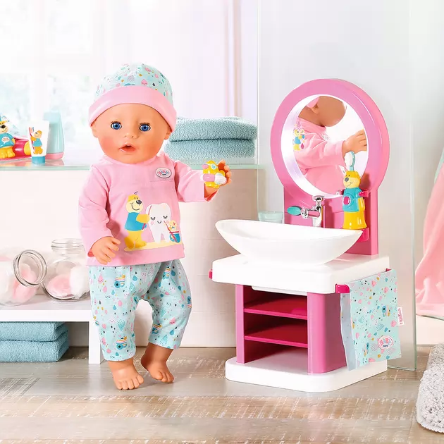 Интерактивный Умывальник Для Куклы Baby Born - Водные Забавы