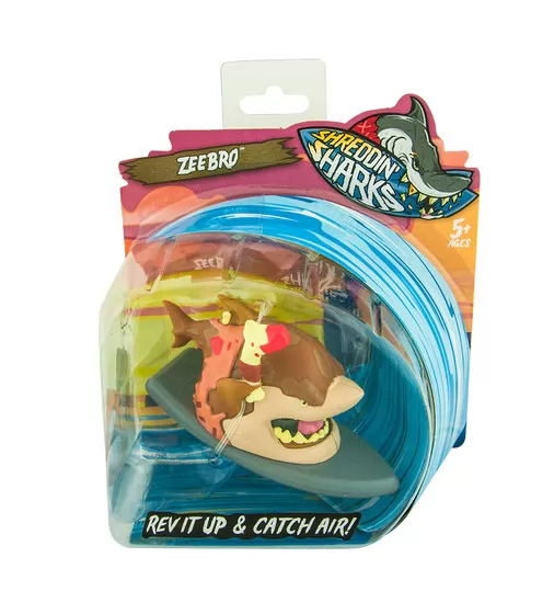 Фингерборд С Фигуркой Shreddin' Sharks - Zeebro - 561941_1.jpg - № 1