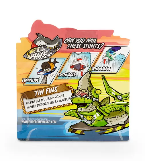 Фингерборд С Фигуркой Shreddin' Sharks - Tin Fins - 561958_5.jpg - № 5