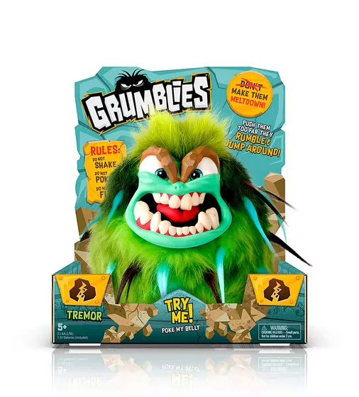 Интерактивная Игрушка Grumblies S2 - Сейсмос - 02249-T_4.jpg - № 4