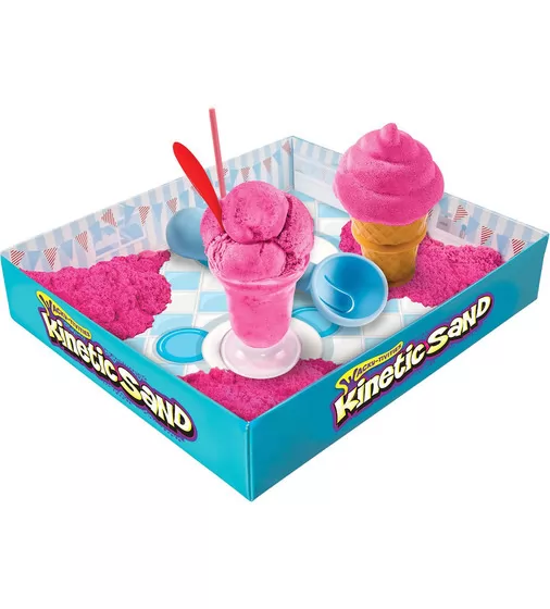 Набор Песка Для Детского Творчества - Kinetic Sand Ice Cream (Розовый) - 71417-1_4.jpg - № 4