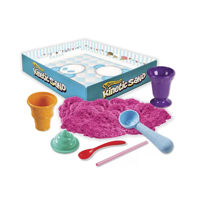 Набор Песка Для Детского Творчества - Kinetic Sand Ice Cream (Розовый)