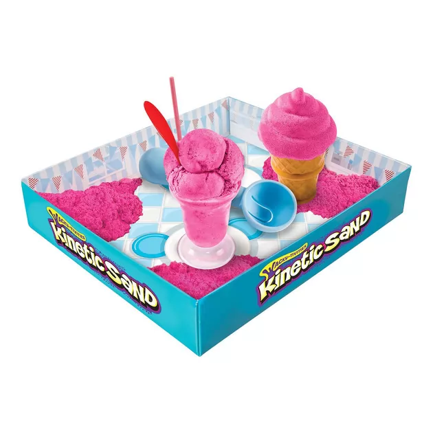 Набор Песка Для Детского Творчества - Kinetic Sand Ice Cream (Розовый)