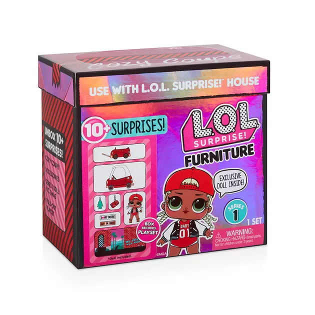 Игровой Набор С Куклой L.O.L. Surprise! - Стильный Интерьер Леди-Dj