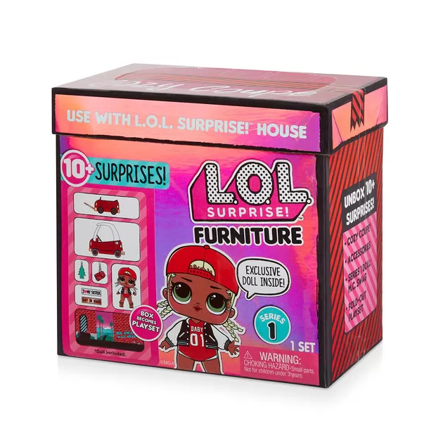 Игровой Набор С Куклой L.O.L. Surprise! - Стильный Интерьер Леди-Dj