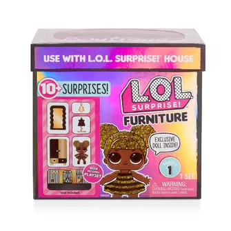Игровой Набор С Куклой L.O.L. Surprise! - Стильный Интерьер Королевы Пчелки
