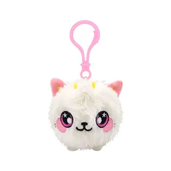 Ароматная Мягкая Игрушка Squeezamals S3 – Котик Шерри (6 Cm, На Клипсе)
