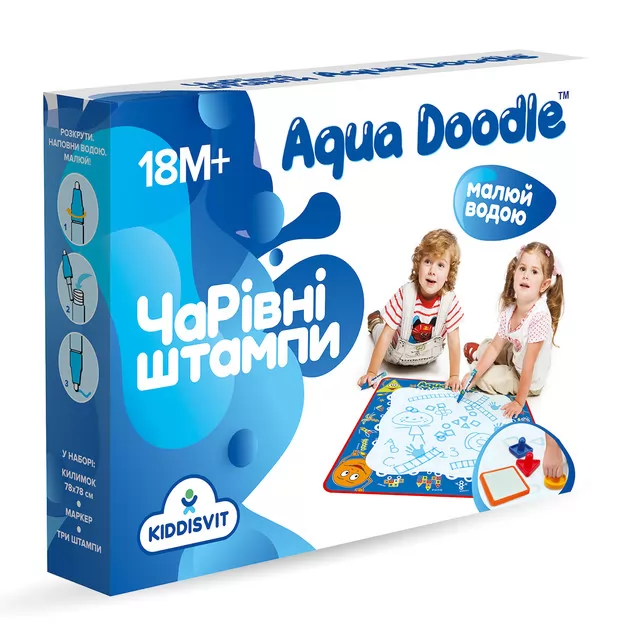 Набор Для Рисования Водой Aqua Doodle - Волшебные Штампы
