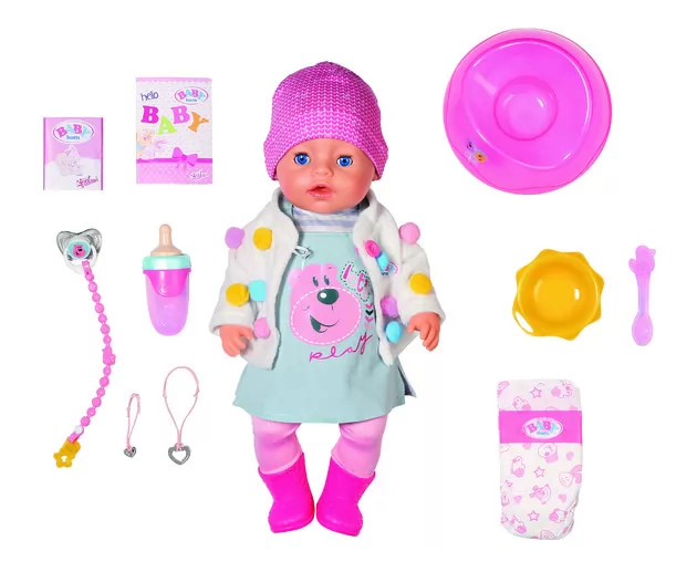 Кукла BABY BORN серии Нежные объятия" - СТИЛЬНЫЙ ЛУК"