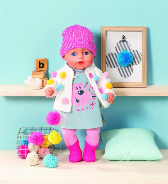 Кукла BABY BORN серии Нежные объятия" - СТИЛЬНЫЙ ЛУК"