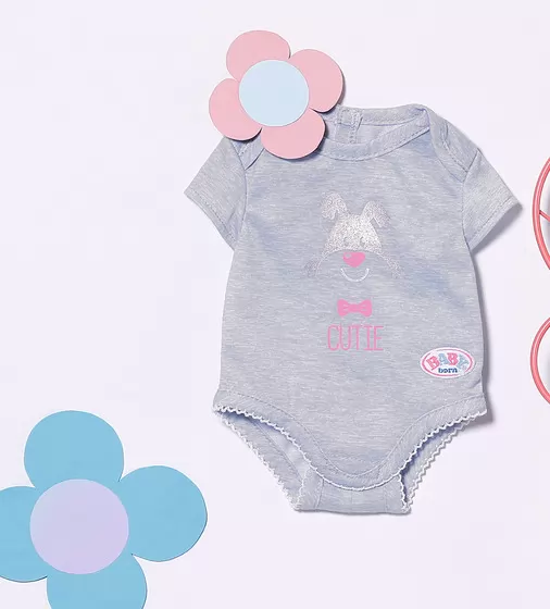 Одежда Для Куклы Baby Born - Боди (Серое) - 827536-1_3.jpg - № 3