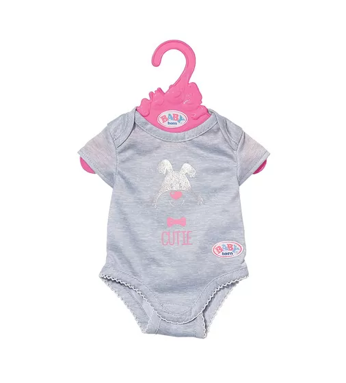 Одежда Для Куклы Baby Born - Боди (Серое) - 827536-1_1.jpg - № 1