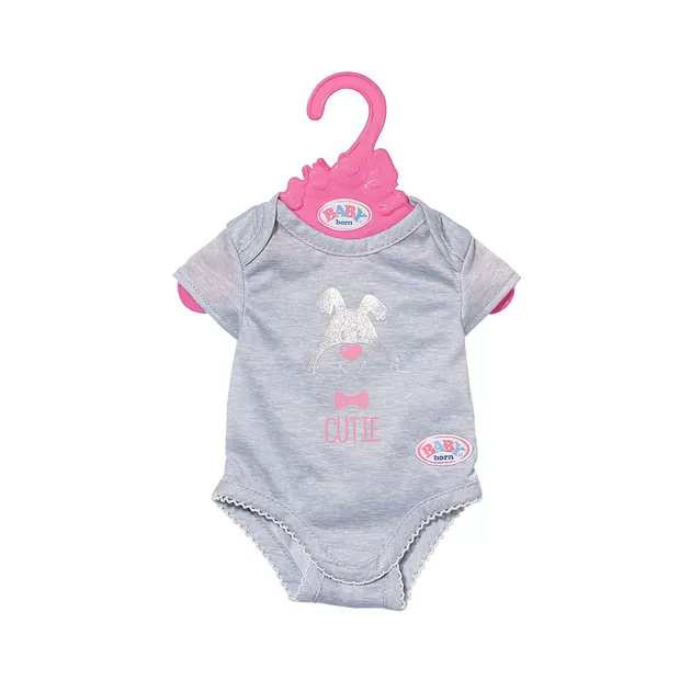 Одежда Для Куклы Baby Born - Боди (Серое)