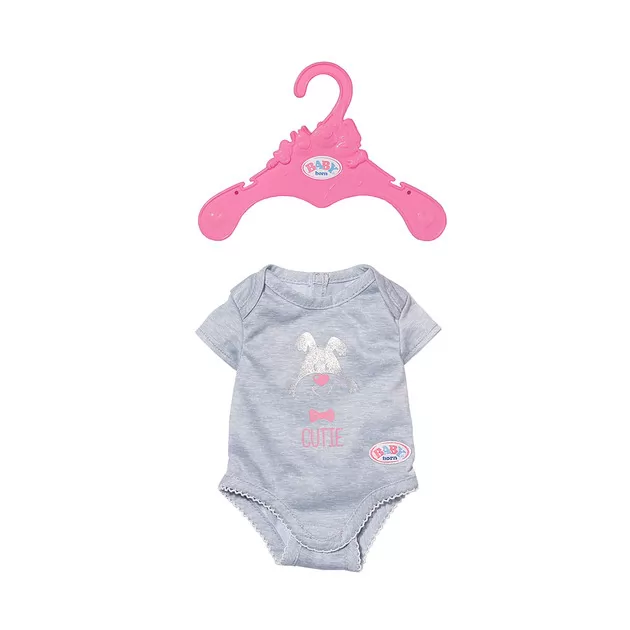 Одежда Для Куклы Baby Born - Боди (Серое)