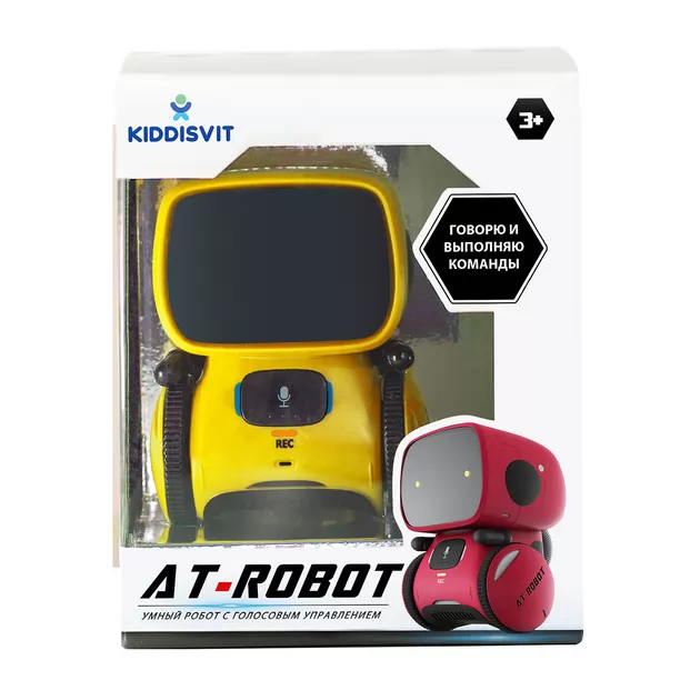 Интерактивный Робот С Голосовым Управлением –  AT-Robot (Жёлтый)