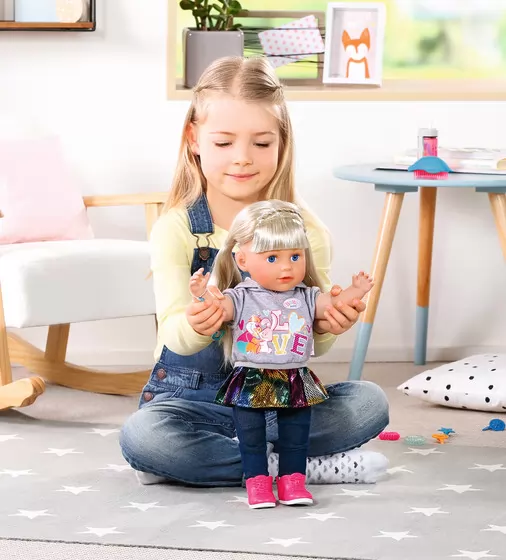 Кукла Baby Born Серии Нежные Объятия - Сестрёнка-Модница - 824603_4.jpg - № 4