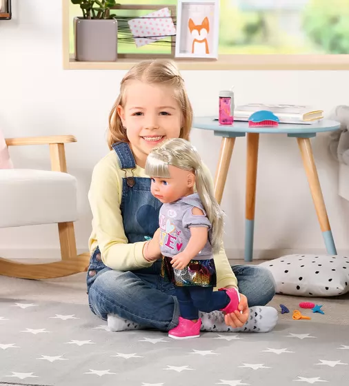 Кукла Baby Born Серии Нежные Объятия - Сестрёнка-Модница - 824603_7.jpg - № 7