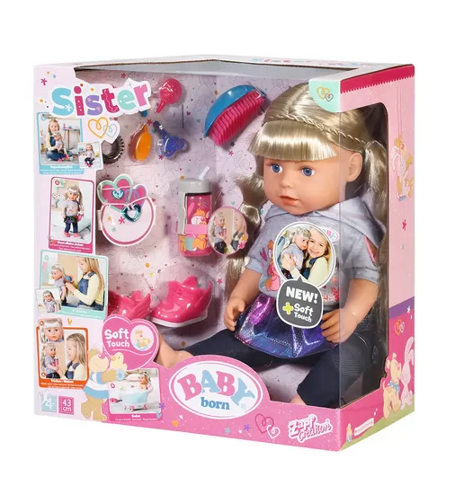 Кукла Baby Born Серии Нежные Объятия - Сестрёнка-Модница - 824603_11.jpg - № 11