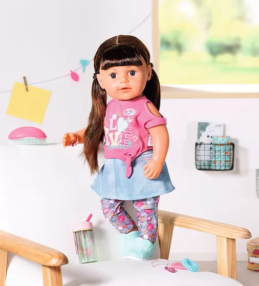 Кукла Baby Born Серии Нежные Объятия - Стильная Сестрёнка - 827185_3.jpg - № 3
