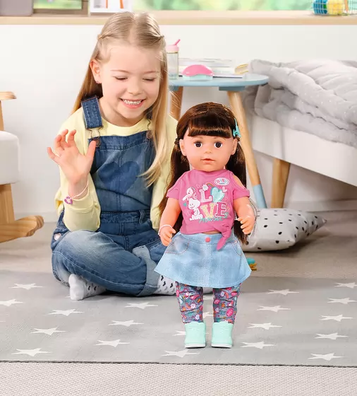 Кукла Baby Born Серии Нежные Объятия - Стильная Сестрёнка - 827185_9.jpg - № 9