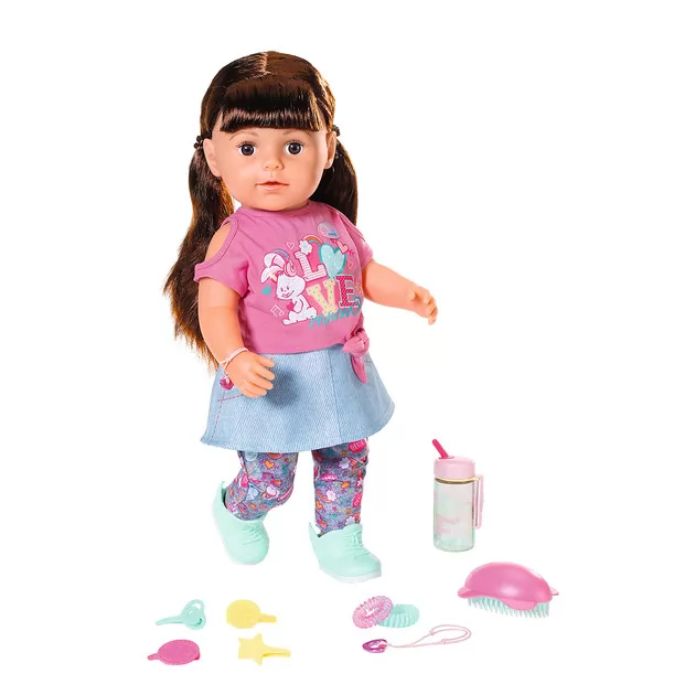 Кукла Baby Born Серии Нежные Объятия - Стильная Сестрёнка