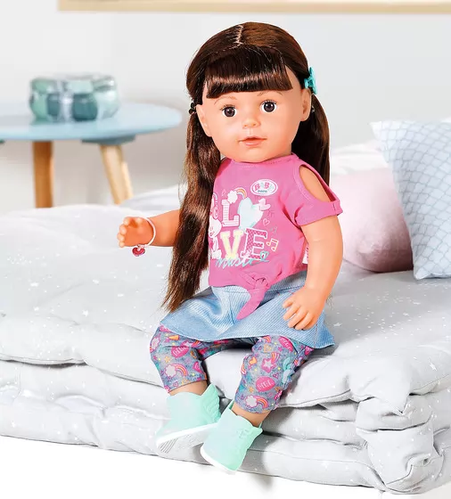 Кукла Baby Born Серии Нежные Объятия - Стильная Сестрёнка - 827185_5.jpg - № 5