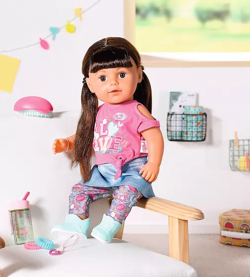 Кукла Baby Born Серии Нежные Объятия - Стильная Сестрёнка - 827185_4.jpg - № 4