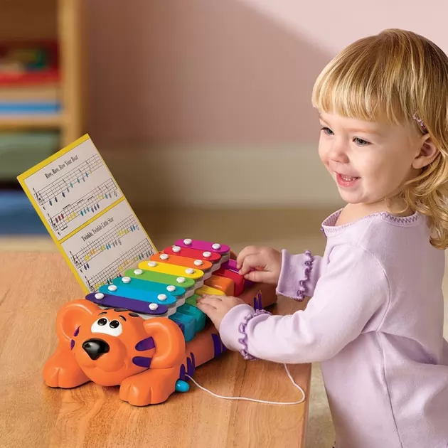 Развивающая Музыкальная Игрушка - Тигренок-Ксилофон: Два В Одном