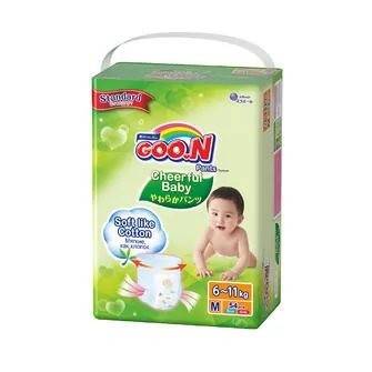 Трусики-Подгузники Cheerful Baby Для Детей Колекция 2019_2 (M, 6-11 Кг, 54 Шт)