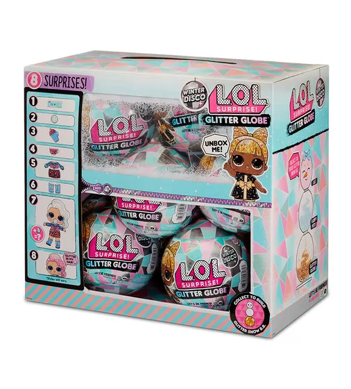 Игровой Набор С Куклой L.O.L. Surprise! Серии Winter Disco - Блестящий Шар - 561606_13.jpg - № 13