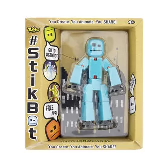 Фигурка Для  Анимационного Творчества Stikbot S2 (Голубой)