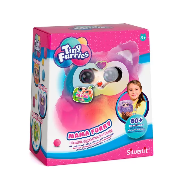 Интерактивная Игрушка Tiny Furries S2 – Мама Памкин