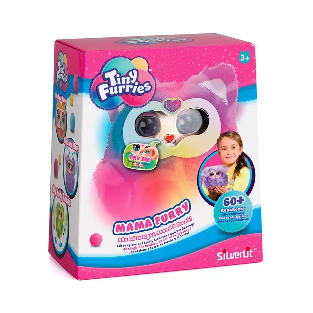 Интерактивная Игрушка Tiny Furries S2 – Мама Лайм