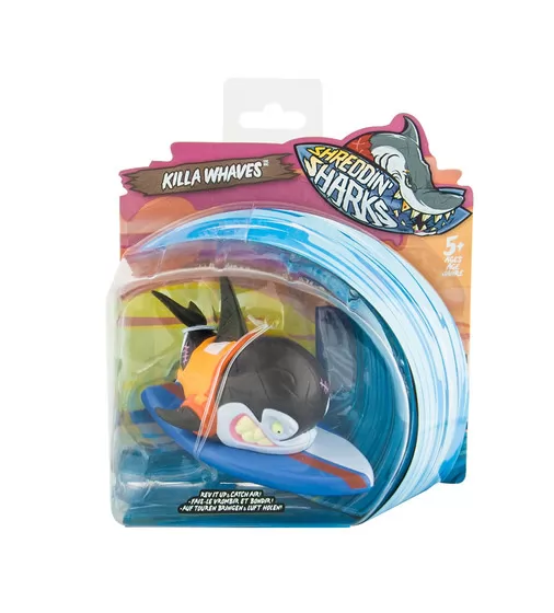 Фингерборд С Фигуркой Shreddin' Sharks - Killa Whaves - 561965_1.jpg - № 1