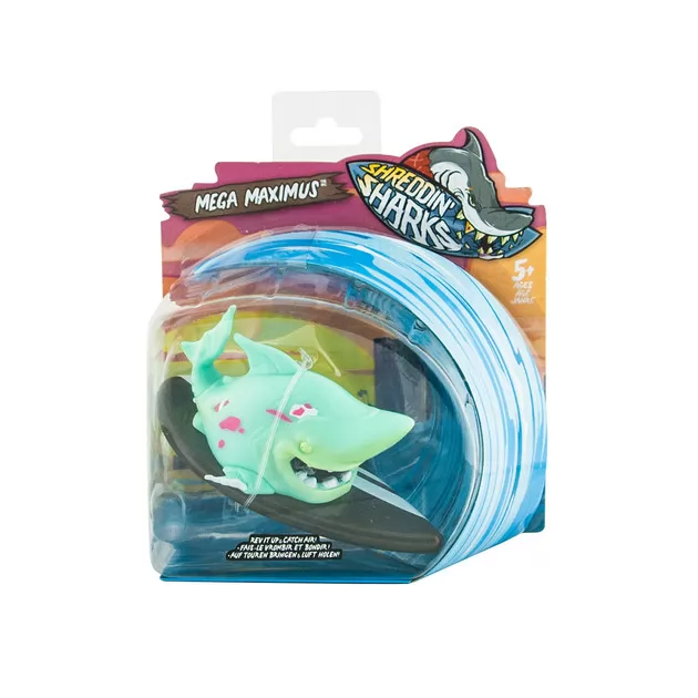 Фингерборд С Фигуркой Shreddin' Sharks - Mega Maximus