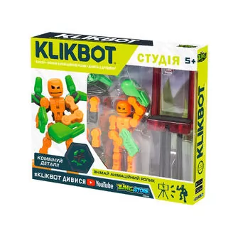 Игровой Набор Для Анимационного Творчества Klikbot S1 – Студия (Зеленая)