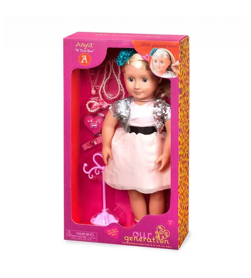 Набор с куклой OUR GENERATION  - АНЯ - BD31052Z_5.jpg - № 5