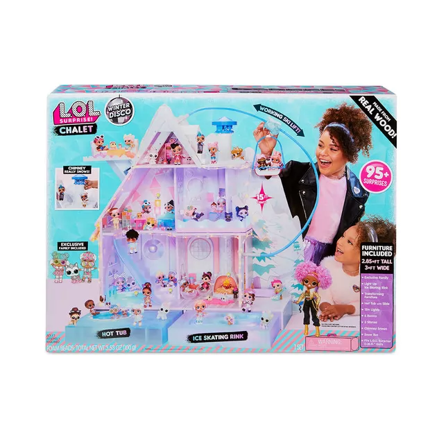 Игровой Меганабор С Куклами L.O.L. Surprise! Серии Winter Disco - Зимний Особняк